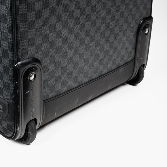 Louis Vuitton Damier Graphite Canvas Pegase Legere 55 Suitcase - Picture 11 of 16